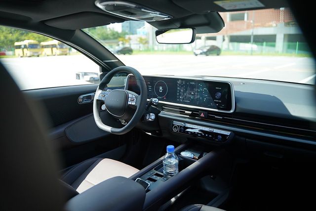 ▲현대차 아이오닉 6 실내(사진=View H)