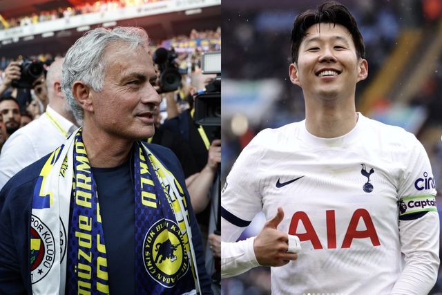 ▲페네르바체 무리뉴 감독과 토트넘 손흥민 (사진=페네르바체·손흥민 SNS)