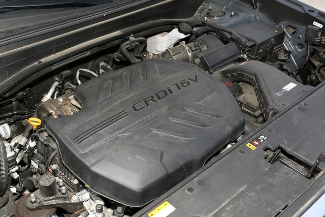 ▲참고사진, 현대 팰리세이드 디젤 2.2 엔진(사진=View H)