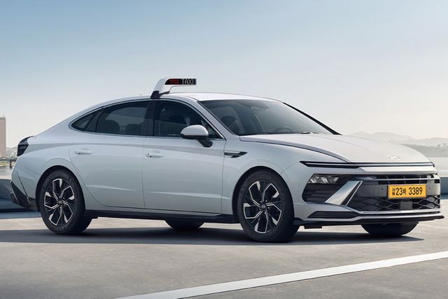 ▲현대차 쏘나타 택시(사진=현대차)