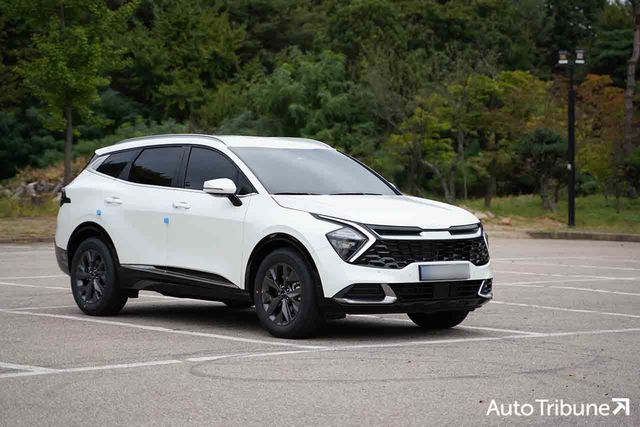 ▲기아 5세대 스포티지 전측면(사진=기노현 기자)