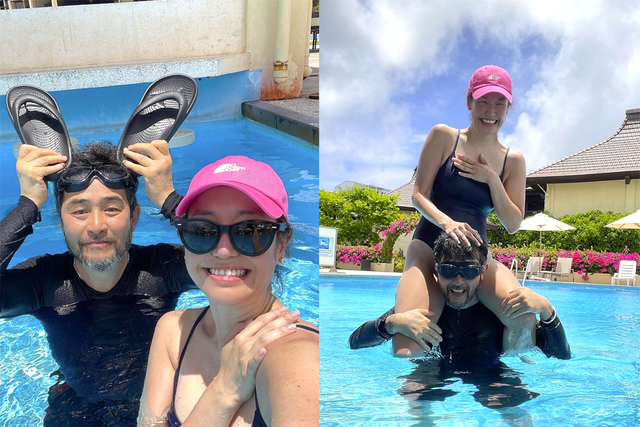 ▲강주은, 최민수 (사진=강주은 SNS)