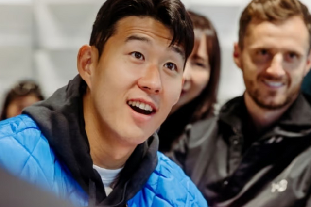 ▲손흥민 (사진=아디다스 제공)