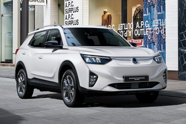 ▲KG모빌리티 코란도 EV(사진=KG모빌리티)