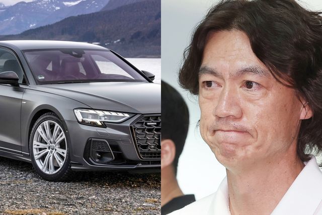 ▲아우디 A8, 홍명보 감독(사진=아우디, 연합뉴스)