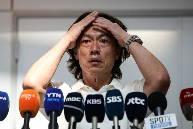 ▲홍명보 축구 대표팀 감독 (사진=뉴스1)
