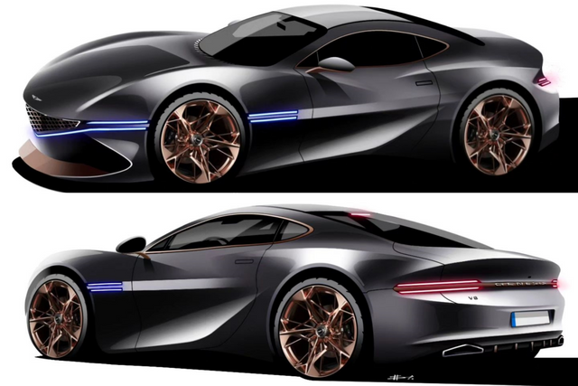 ▲제네시스 쿠페 렌더링(사진=인스타그램 'sujing_design05')