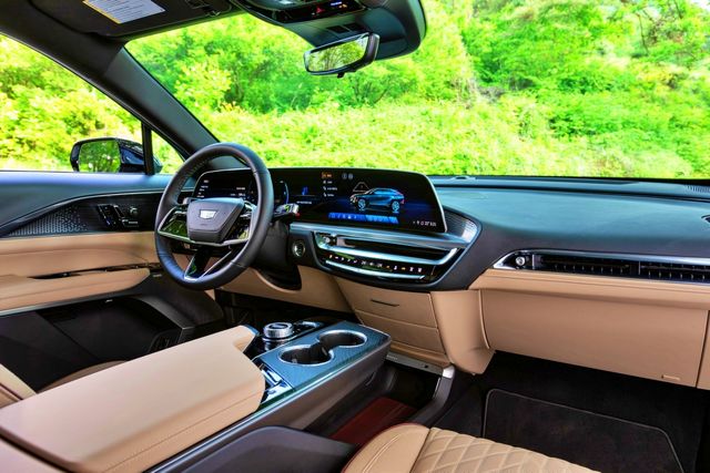 ▲캐딜락 리릭 실내(사진=캐딜락)