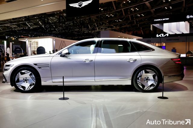 ▲제네시스 G80 전동화 부분변경 모델(사진=김동민 기자)