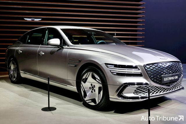 ▲제네시스 G80 전동화 부분변경 모델(사진=김동민 기자)