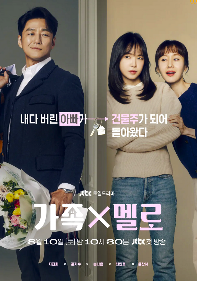 ▲가족X멜로 포스터 (사진=JTBC)