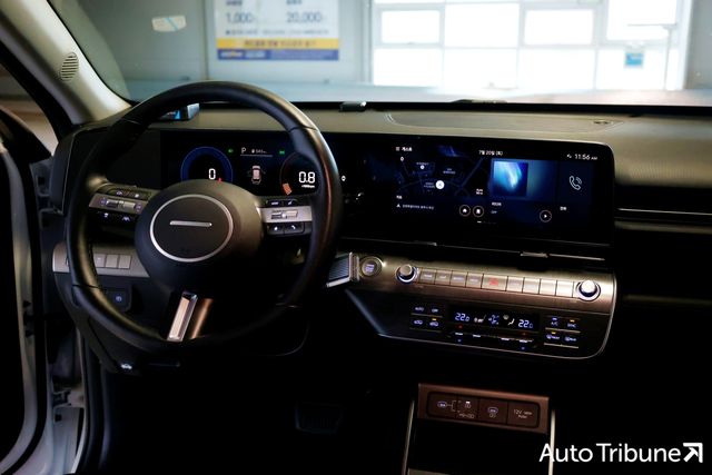 ▲현대 코나 모던 트림 1열(사진=김동민 기자)