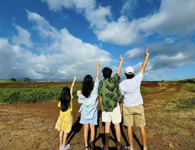 ▲고소영·장동건 가족 사진 (사진=고소영 SNS)