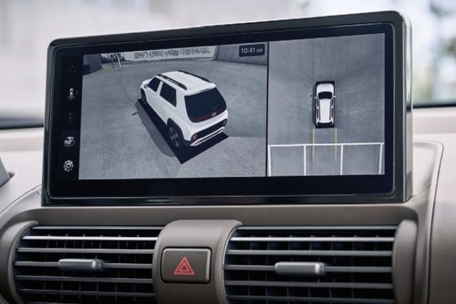 ▲현대 캐스퍼 일렉트릭에 들어간 서라운드 뷰 모니터(사진=현대차)