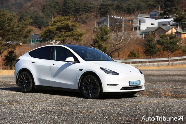 ▲테슬라 테슬라 모델 Y(사진=양봉수 기자)