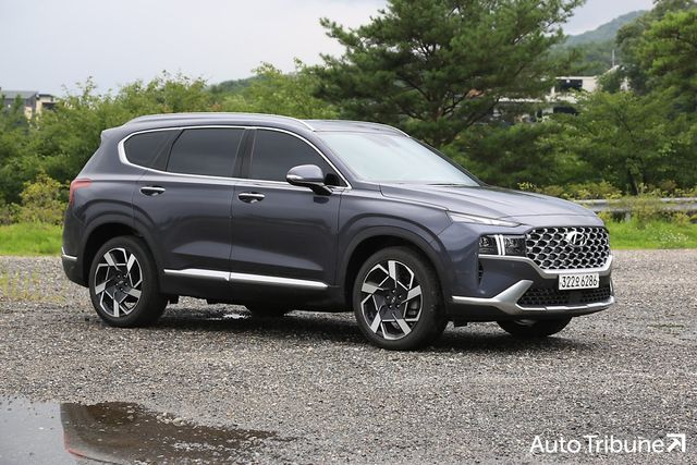 ▲현대 싼타페(사진=양봉수 기자)