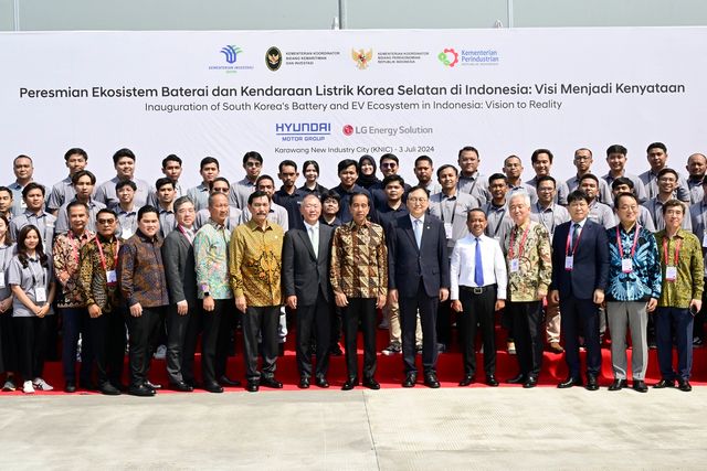 ▲현대자동차&nbsp;인도네시아 EV 생태계 완성 기념식(사진=현대차)