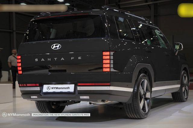▲현대 싼타페 부분 변경 모델 상상도(사진=유튜브 '뉴욕맘모스')