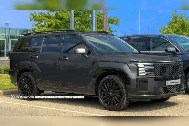 ▲현대 싼타페 부분 변경 모델 상상도(사진=유튜브 '뉴욕맘모스')