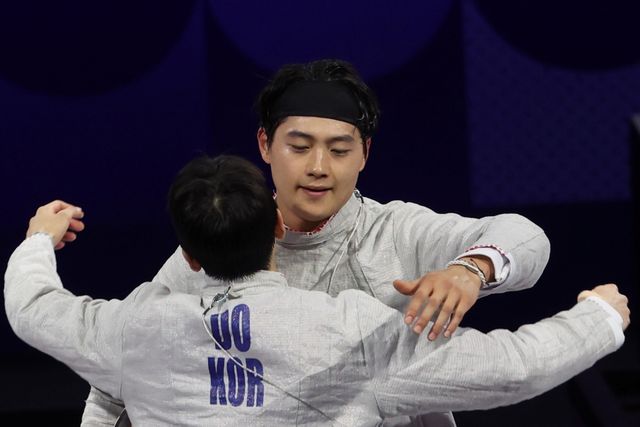 ▲남자 펜싱 사브르 대표팀 오상욱 (사진=연합뉴스)