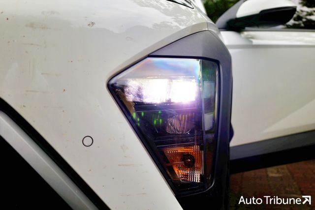 ▲현대 코나 모던 트림 LED 헤드램프(사진=김동민 기자)