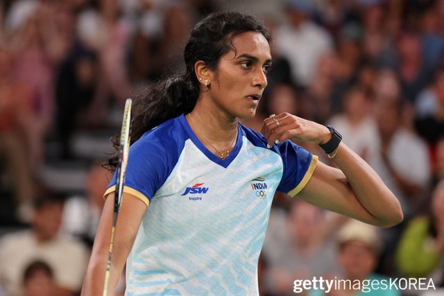 ▲인도 배드민턴 선수 푸살라 신두 (사진=게티이미지코리아)