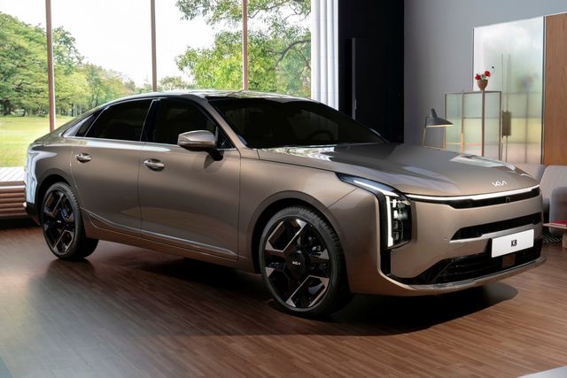 ▲기아 K8 부분 변경 모델(사진=기아)