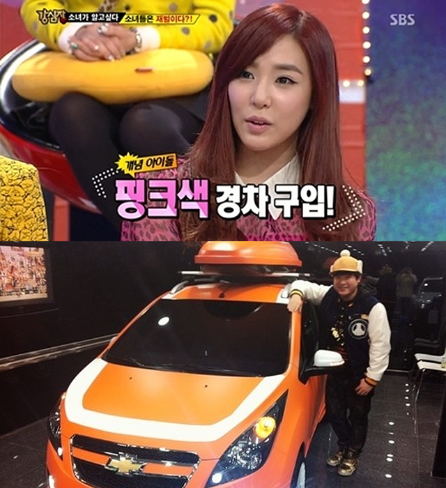 ▲티파니, 신동 (사진=SBS '강심장', 신동 트위터)
