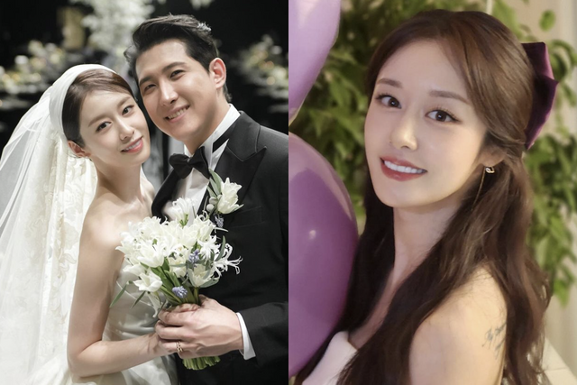 ▲지연, 황재균 부부 (사진=지연 SNS)