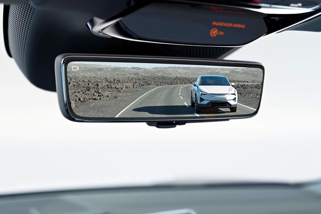 ▲HD 리어뷰 미러 디스플레이(사진=폴스타)