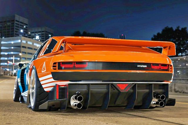 포뮬러 드리프트 N 비전 74 렌더링(사진=인스타그램 'bradbuilds')