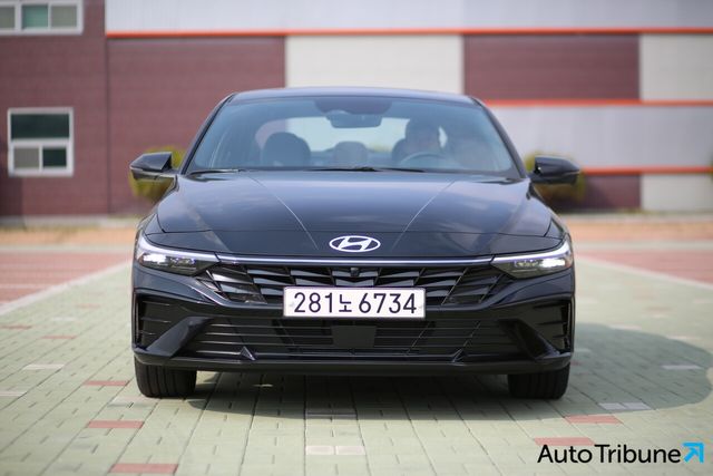 ▲현대 아반떼(사진=양봉수 기자)