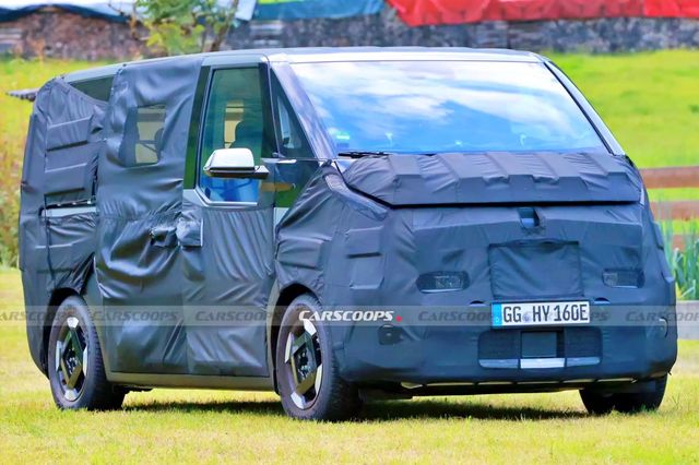 ▲기아 PV5 패신저 테스트카(사진=Carscoops)