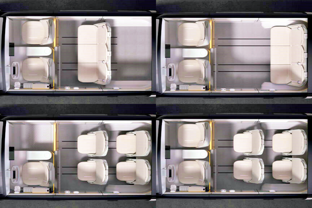 ​▲PV5 패신저 시트 배열(사진=기아)