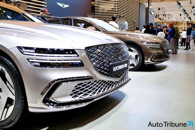 ▲제네시스 G80 전기차(사진=김동민 기자)