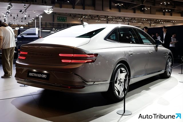▲제네시스 G80 전기차(사진=김동민 기자)