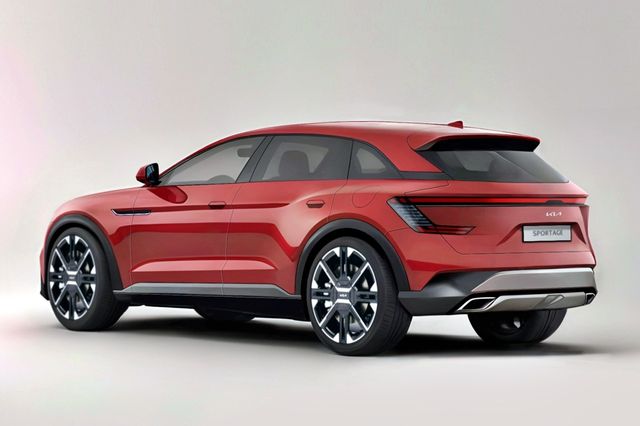 ▲차세대 스포티지 예상 렌더링(사진=인스타그램 'tedoradze.giorgi')