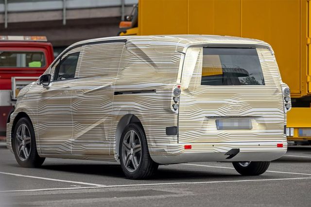 ▲메르세데스-벤츠 V클래스 전기차(사진=Carcoops)