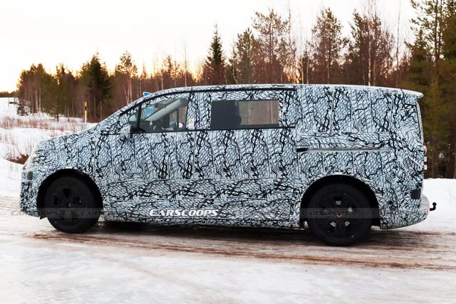 ▲메르세데스-벤츠 V클래스 전기차(사진=Carcoops)