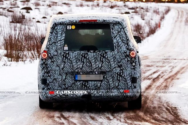 ▲메르세데스-벤츠 V클래스 전기차(사진=Carcoops)