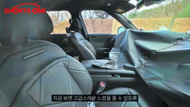 기아 신형 텔루라이드 테스트카 스파이샷 /사진=유튜브 '