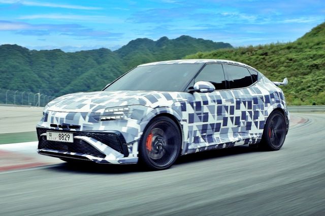 GV60 마그마 테스트카 /사진=제네시스