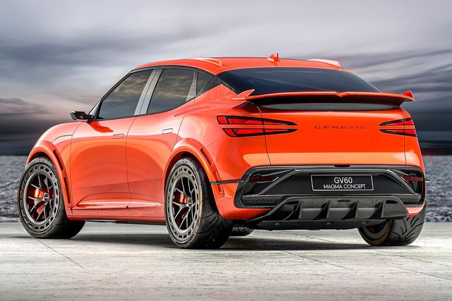 ▲GV60 마그마 콘셉트(사진=제네시스)