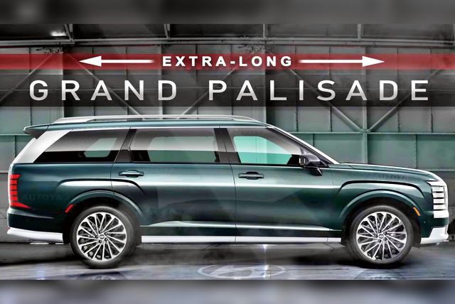 현대 그랜드 팰리세이드 예상 렌더링 /사진=유튜브 'AutoYa'