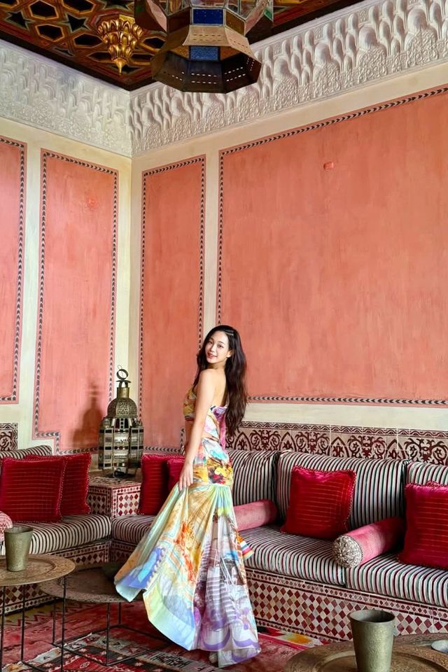 지머만 드레스 /사진=이주영 SNS