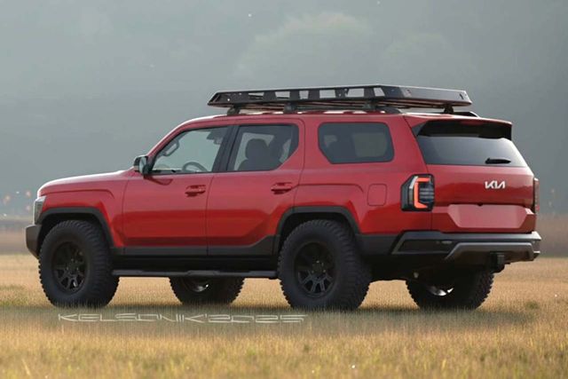 기아 타스만 SUV 예상도 /사진=Kelsonik