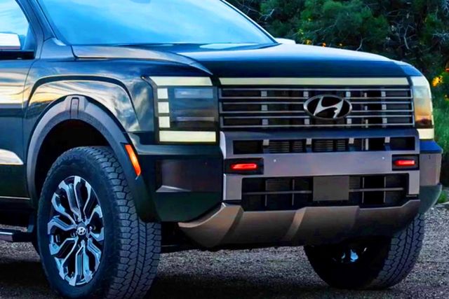 현대차와 GM이 공동 개발할 픽업트럭의 예상도 /사진=Theottle