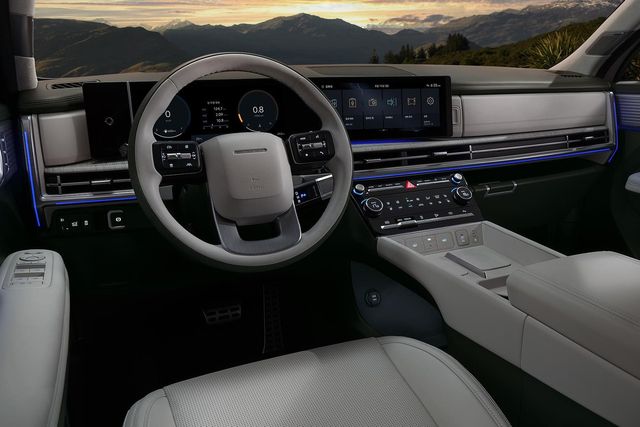 싼타페 하이브리드 실내 /사진=현대자동차