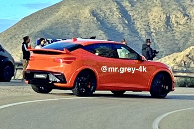 최초로 유출된 제네시스 GV60 마그마 /사진=인스타그램 'mr.grey_4k'