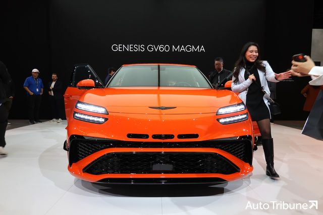 제네시스 GV60 마그마 2025 LA오토쇼 공개 /사진=양봉수 기자